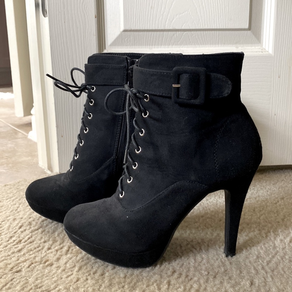 Black booties